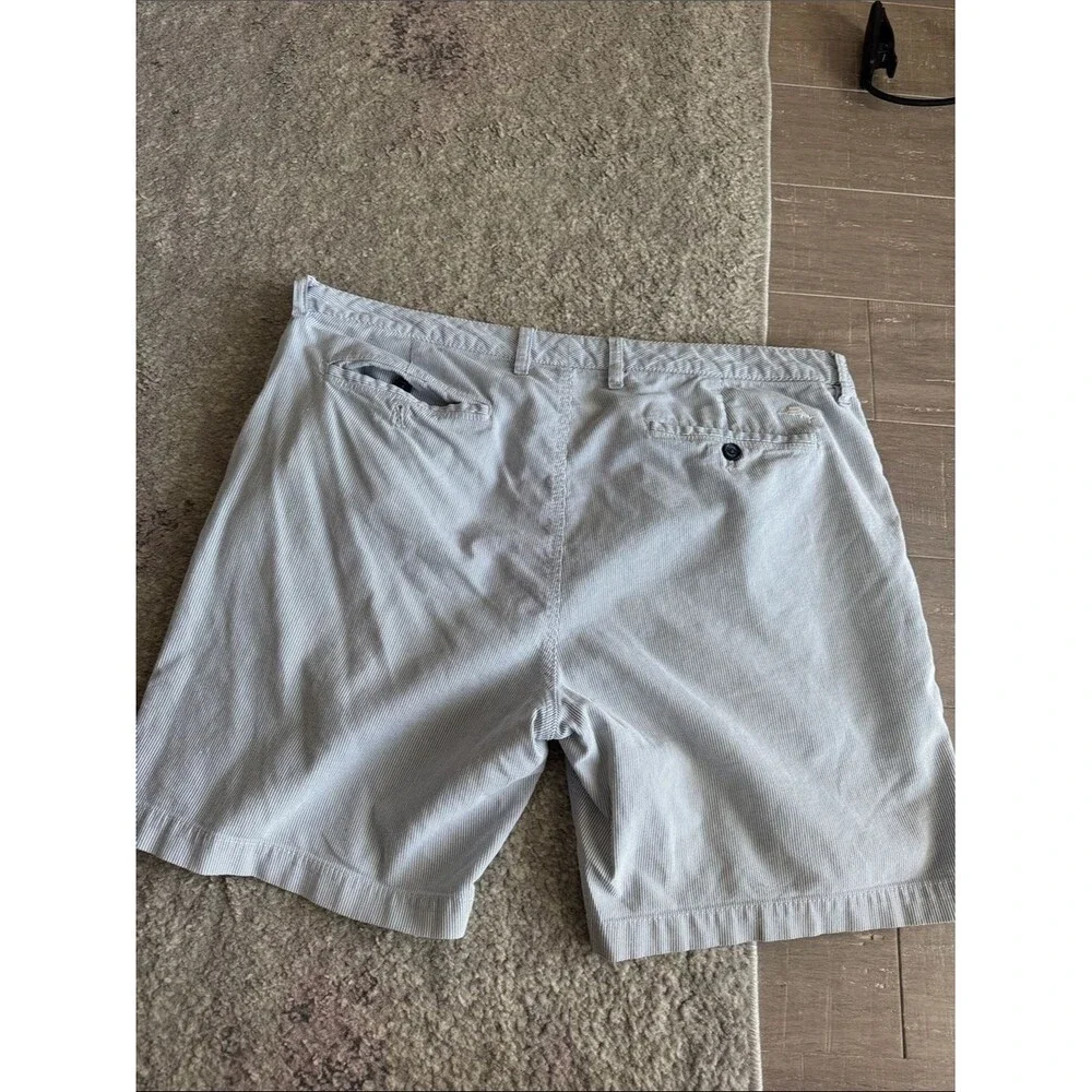 Tommy Bahama Men Blue White Beach Coast Linen 9